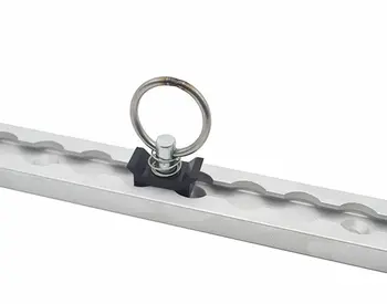 1 kpl Track Aluminum Tie Down Anchor System Cargo Trailer Quick Disconnect