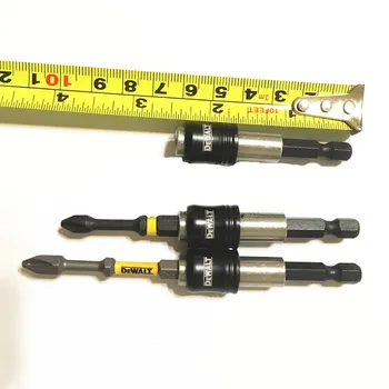 DEWALT dla 6.35 mm sześciokątny Zamocuj ograniczonym poślizgu trzon silny przedłużacz magnetyczny uchwyt śrubokręta