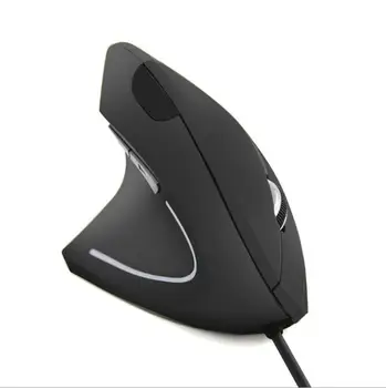 Przewodowa lewa ręka Pionowa mysz mysz 1600DPI USB nadgarstek zdrowe myszy, myszki do KOMPUTERÓW komputer stacjonarny, laptop