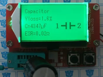 1 szt wszyscy-w-1 component tester tranzystor dioda pojemność ESR miernik indukcyjności