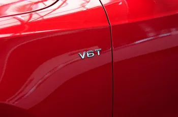 1 V6T V8T samochodowa skrzydło emblemat samochodowy skrzydło naklejka do audi A6 A8 Q3 Q5 Q7 TT S8 S6 R8