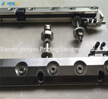 1 zestaw Hengoucn GTO52 Quick Action Plate Clamp dla druku offsetowego maszyny drukarskiej gto 52 plate clamp