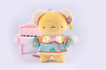 10/Lot 4 style Cardcaptor Sakura Kero 15 cm pluszowe lalki zawieszenia do brelok miękkie prezenty zabawki miękkie