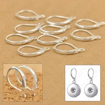 1000szt hurtownia biżuterii znaleziska prawdziwe czyste srebro 925 kolczyki Leverback Earwire handmade koraliki duże zniżki