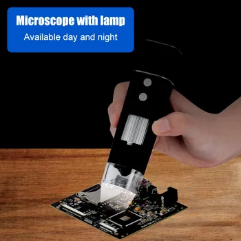 1000X WiFi Cyfrowy mikroskop LED lupa endoskopu dla iOS Android w/ stojak