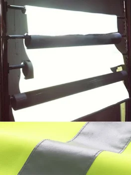 100CM*140CM High Light Reflective T/C Fabric Warning Traffic Safety dodatki odzieżowe tkaniny odbicia