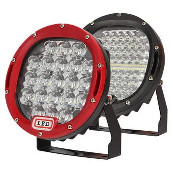 105W/300W 7Inch LED Round Work Spot światła reflektorów IP68 Wodoodporny 6000K 10500LM Super Bright Fog Lights For Off-Road Driving Lights