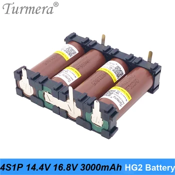 18650 HG2 3000mAh akumulator 30A 12.6 V do 25.2 V do wkrętarki Shurika Taśma lutownicza Turmera 3S 4S 5S 6S akumulator jest skonfigurowany