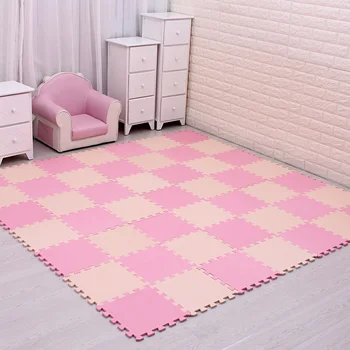 18szt domowe dywaniki łazienka dywan pianka Tapete ćwiczenia dywaniki siłownia garaż Wodoodporna mata dla dzieci gry czołgać mata
