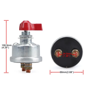 2-Post Racing Master Battery Quick Disconnect Shut Off Safety Kill Switch