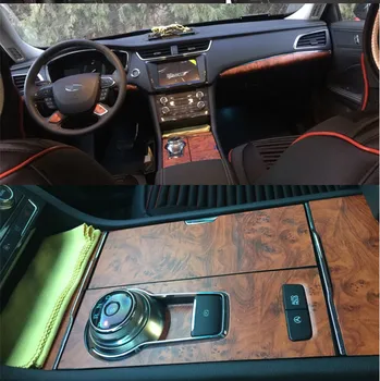 20*124 cm PVC drewno ziarna teksturowane naklejki wnętrza samochodu wodoodporna meble drzwi samochody winylowa folia samochód-stylizacja