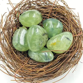200 g Naturalny Пренит kamienne ozdoby duże cząstki zielonych kamieni Kryształ kamień dekoracyjny