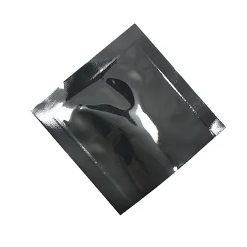 200 szt. mini-kwadrat 5x5 cm z otwartym dachem kolorowa folia aluminiowa do pakowania torby partia rzemiosła cukierki polimerowa spawana sposobem termicznym próżniowy bopet detaliczna opakowanie torba