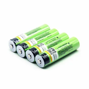 2019 LiitoKala NCR18650B 3.7 V 3400 mah 18650 3400 mah Bateria De Lítio Recarregável para lanterna para banco powr