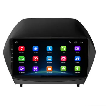 2020 czterordzeniowy Android 10.0 do HYUNDAI TUCSON IX35 2012 2013 multimedialny stereo samochodowy odtwarzacz DVD nawigacja GPS, Radio