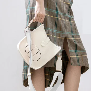 2020 Nowa skóra naturalna torba damska marki projektant casual torba na ramię dla pań luksusowe torby Messenger Bag Bolsos