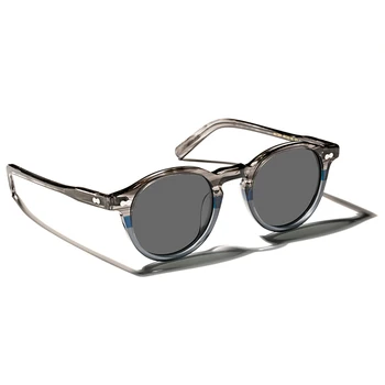 2020 vintage okulary polaryzacyjne mężczyźni classic retro marki projektant odkryty jazdy przez cały octan okulary kobieta