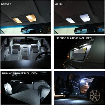 20x samochodowe led, wewnętrzne, lampy do BMW X3 Series F25 White LED Interior lighting kit Can Error Free