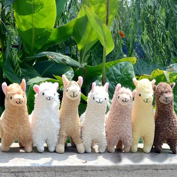 23 cm Kawaii alpaki pluszowe zabawki dla dzieci Lama miękkie zwierzęta miękkie zabawki Dzieci lalka prezenty świąteczne ozdoby