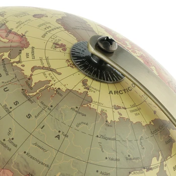 23cm Dia LED light World Earth Globe Map Geography zabawka edukacyjna z podstawą Office Desktop Decor