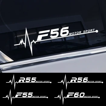 2szt stylizacja auta okno boczne bagażnika ogon naklejka model naklejki dla MINI Cooper R50 R53 R55 R56 R60 R61 F54 F56 F60 akcesoria samochodowe