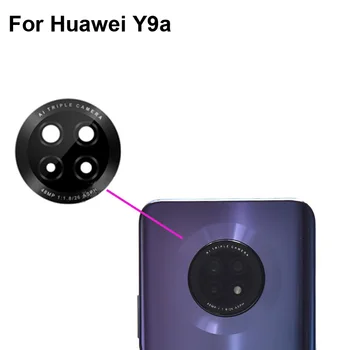 2szt wysokiej jakości dla Huawei Y9A tylna tylna kamera szklany obiektyw test dobrze nadaje się dla Huawei Y9a Y9 A części zamienne do Huawei Y 9a