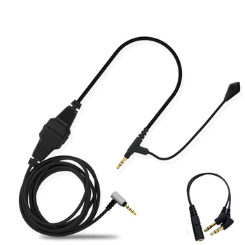 3,5 mm Boom mikrofon ilość kabel do V-MODA Przenikanie M-100 LP LP2 M-80 V-80 do gier słuchawek do Skype PS4 Xbox One telefonów