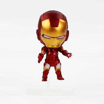 3 szt./lot Iron Man figurka zabawka Tony Stark super bohater Q wersja modelu lalki