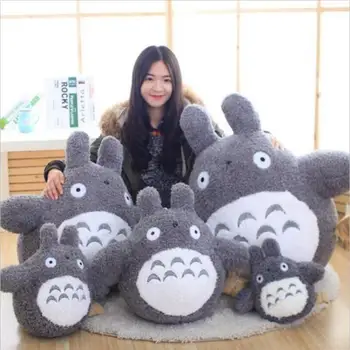 30/40/50 cm miękki kreskówka Totoro pluszowe zwierzęta lalka miękkie pluszowe zabawki Totoro prezenty dla dzieci, dziewczyn dekoracji domu
