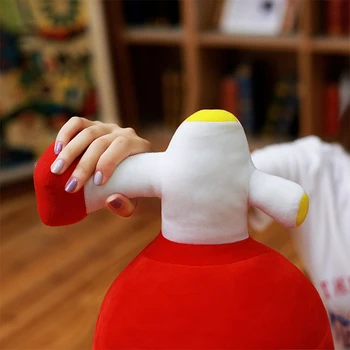 38/50/80 cm kreatywne modelowanie gaśnica pluszowe zabawki poduszka zabawna fajna zabawka poduszka dla chłopców i dziewcząt świąteczne prezenty