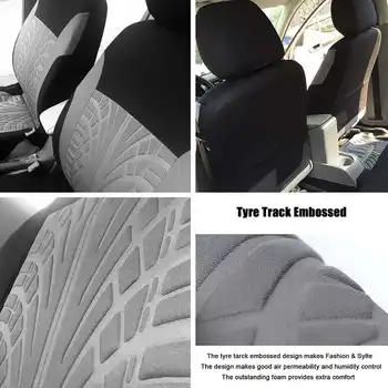 4/9 szt. uniwersalny fotelik pokrywa ochraniacz poduszka samochodów pokrowce na fotele do Ford do VW do siedzenia