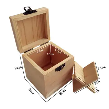 4 Komory Przyjazne Dla Środowiska Solidne Drewniane Butelki Olejku Pudełko Do Przechowywania Opakowania Drewniane Pudełko Pudełko Do Przechowywania