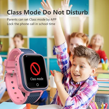 4G Kids GPS Tracker Smartwatch GPS LBS WIFI Location Wodoodporny Video Call Light Bluetooth Fashion Children Smart Clock LT21