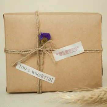 5 szt./lot 52*75 cm brązowy papier pakowy owinąć prezent rocznika rzemiosła papier do pakowania papier materiał do ślubu, Urodziny przesyłka