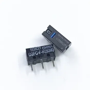 5szt nowy oryginalny styl OMRON mouse micro switch D2FC-F-K (50M) blue dot mouse button lepiej jest kompatybilny z D2FC-F-7N 10M 20M