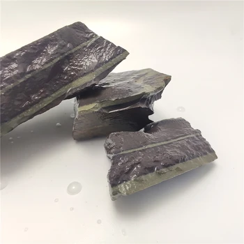 80-100 g Naturalny paski wkład kamień kolekcja mineralnych próbek Ruda obróbka kamienia zewnętrzny materiały