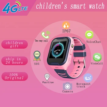 A36E 4G Network smartwatch GPS Wifi Location Kids Children Smart Watch Video call Sim Card Camera Baby SOS Movement Track IP67