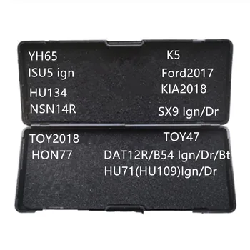 Autentyczne ślusarskie narzędzia lishi YH65 ISU5 ign HU134 NSN14R DAT12R HU71 K5 Ford2017 kia2018 SX9 TOY2018 TOY47 HON77