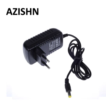 AZISHN EU Type AC 100-240V to DC 12V 2A Power Supply AC/DC Adapters Plug Power Adaptor 5.5x2.1mm for CCTV Camera LED Strip