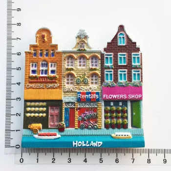 BABELEMI Holandia turystyczne pamiątki magnesy na lodówkę Amsterdam sexy sklep kolorowy dom rower lodówka magnetyczne naklejki