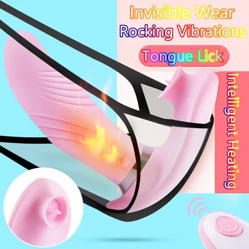 Bezprzewodowy pilot zdalnego sterowania albo delikatnej klasyczny wibrator G Spot ogrzewanie dildo wibrator łechtaczki wibracyjne majtki dorosłych sex zabawki dla kobiet