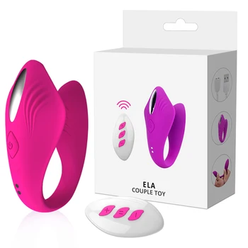 Bezprzewodowy U typ wibrator dorośli zabawki dla par ładowania USB podwójne wibratory G Spot stymulator masażer sex zabawki dla kobiet