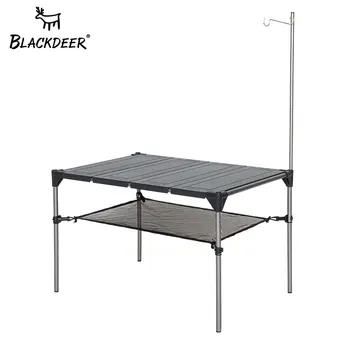 BLACKDEER odkryty camping stół stop aluminium składany stół przenośny piknik Rybacki piwny stół lekki przeciwdeszczowy odpinany