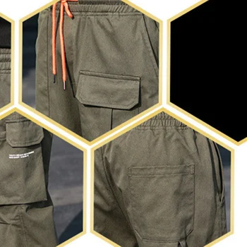 BOLUBAO Wiosna nowe męskie spodnie cargo wysokiej jakości męskie stałe bawełniane spodnie trend marki duża kieszeń casual spodnie męskie