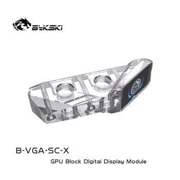 Bykski B-VGA-SC-X wyświetlacz cyfrowy termometr do ramki graficznej wody,monitor temperatury chłodzenia wodnego KOMPUTERA