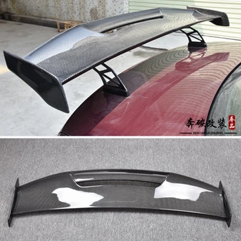 Carbon Fiber CAR REAR WING TRUNK LIP SPOILER FOR BMW M1 M3 M4 M5 M6 1 2 3 4 5 6 7 Series MAD GT BY EMS