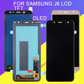 Catteny wymiana J6 wyświetlacz LCD do Samsung Galaxy J600 wyświetlacz LCD J600F J600F/DS Wyświetlacz ekran dotykowy digitizer kompletny z narzędziami