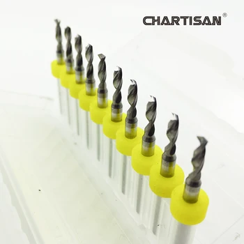 CHARTISAN 1.3-3.175 mm PCB Carbide Micro Drill Bits