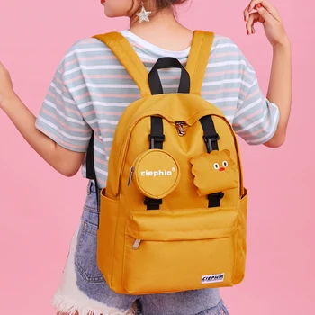 Ciephia 2019 marka projekt dla kobiet plecak wodoodporny nylon dużej pojemności 14-calowy laptop, plecaki szkolne młodzieży dziewcząt