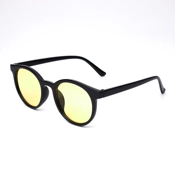Czarny klasyczny design marki trend styl damskie okulary owalne okulary dorośli punkty